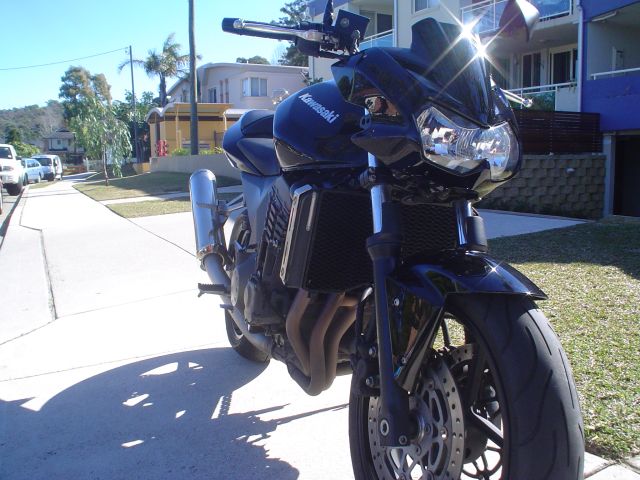Got some Pazzo levers to install this afternoon. And i changed out my front signals for LED's. They are super bright at night, an passable in the daytime. But i live in sydney so noone looks out for bikes anyway :P