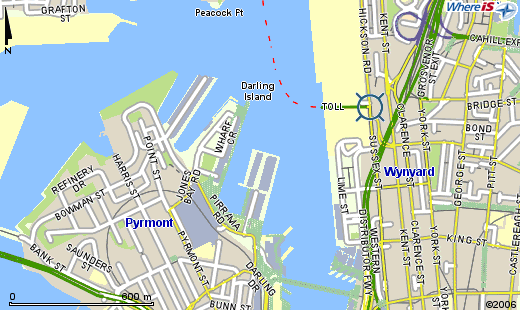 hickson road parking