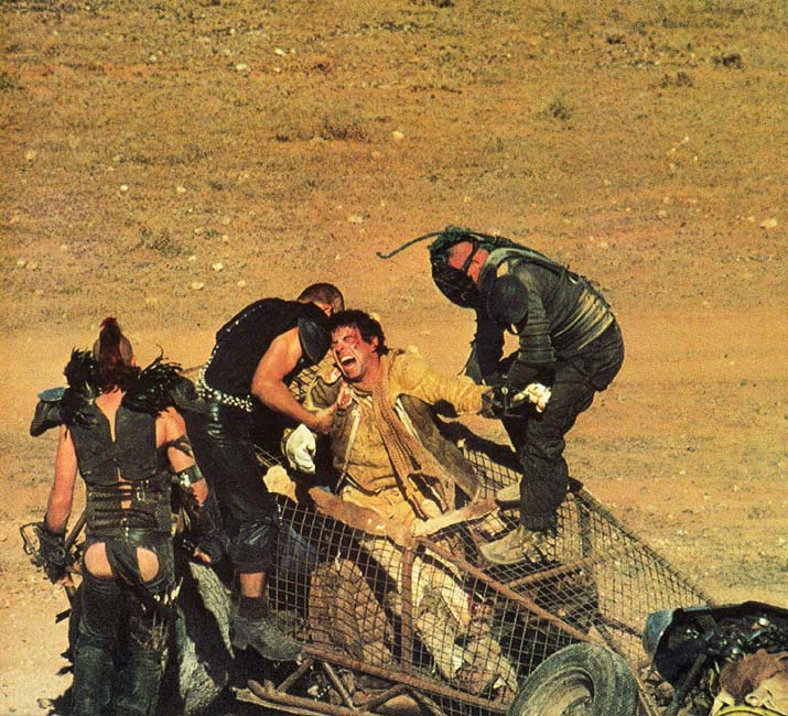 Gos in his leather arseless chaps !!