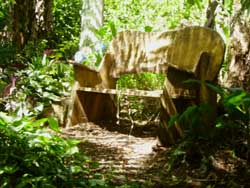 That's one of the few little places to relax.... More surprises await....