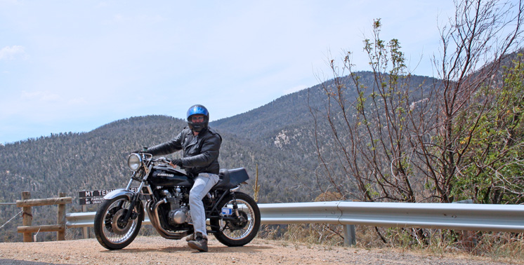The Pearl Pilot sits atop his mountainous domain.....