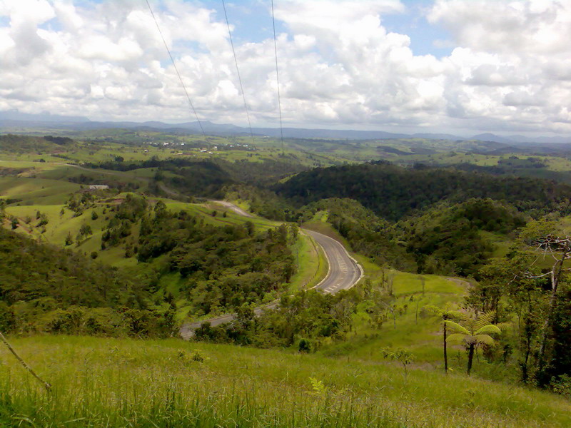 Milla Milla in the distance and overlooking the B-Double Route.