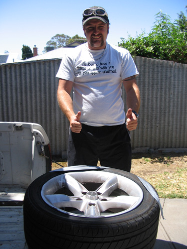 there..that should hold for another 3000km...