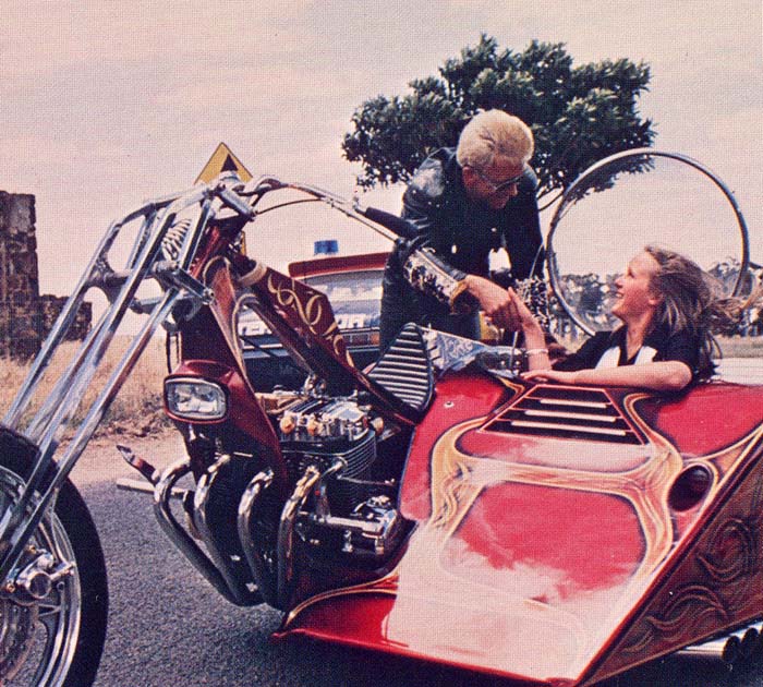 Not strictly a sidecar though...