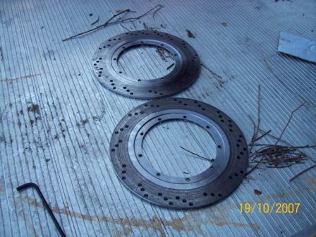 drilled discs for p5 1000j needed to make disc carriers.