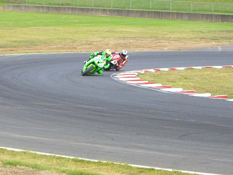 Good to see the Kawas in front!