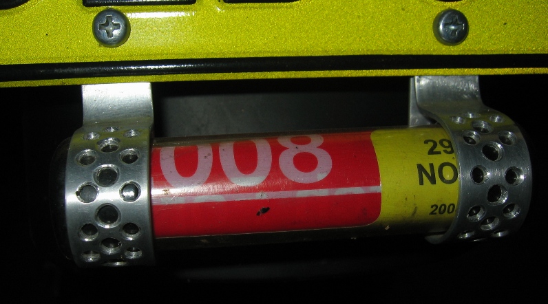 DYI rego label holder