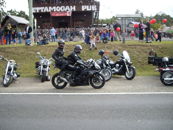 BM at Ride For Daniel