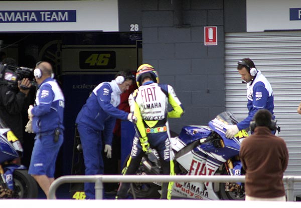 Did someone shout, &quot;Rossi's Gay&quot;?