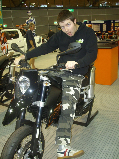 ride it like u stole it....