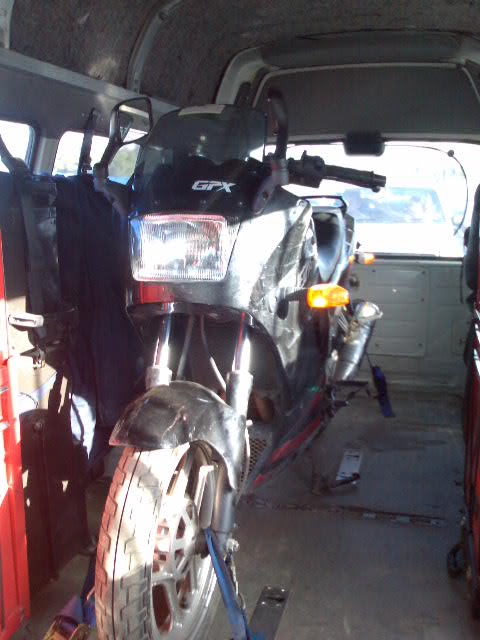 On the way home