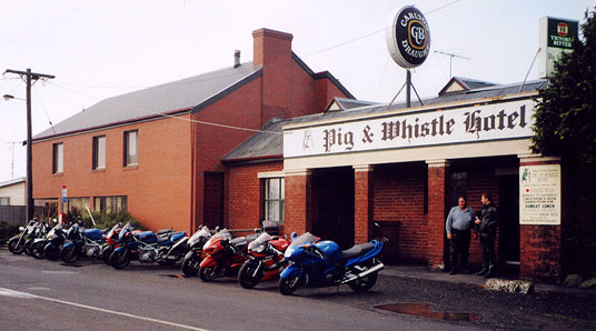 At the pub