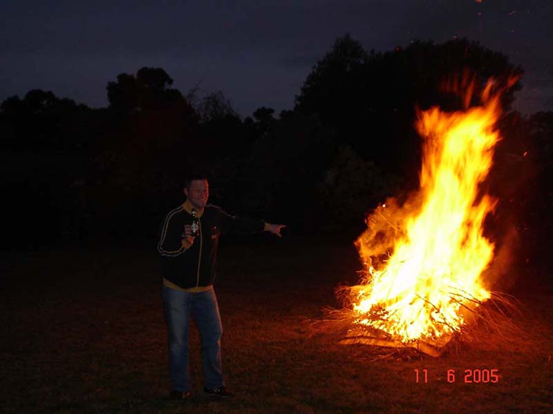 Damo wreaking havoc