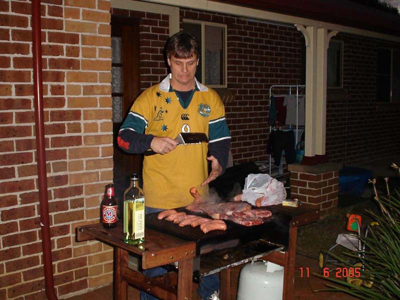 Madkaw's magic flying sausage trick :)