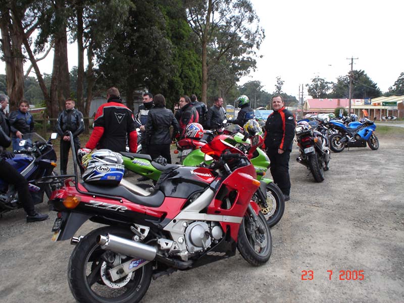 Vic crew at Diamond Creek