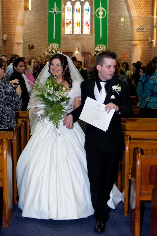 Just married!