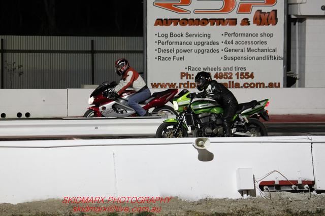Ronnie Stayt runnin 11.2 on stock '06 model