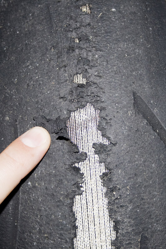 I'm tellin ya, michelin are just shit...look!