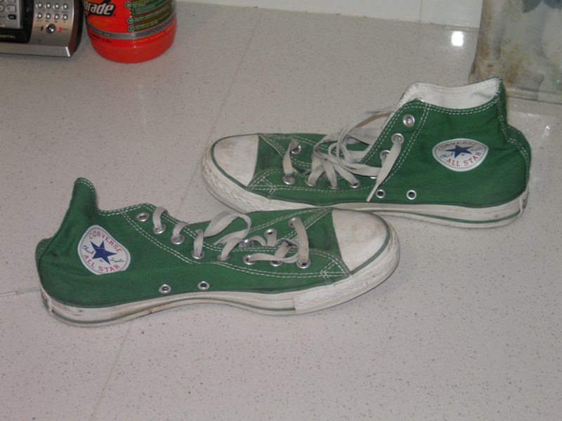 shoes lime green is hardcore 015.JPG