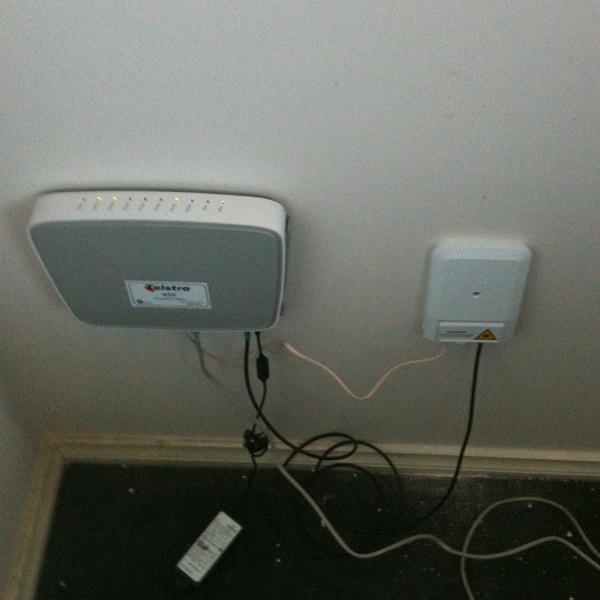 Installed ONT.