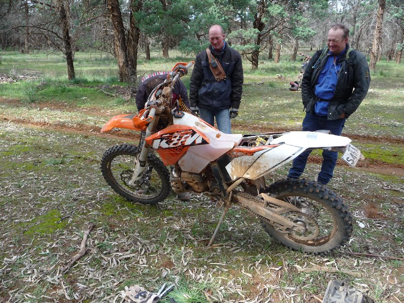 even new KTMs break