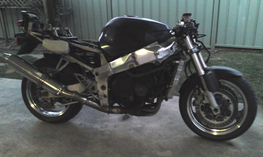 Stripped down for cleaning & some polishing