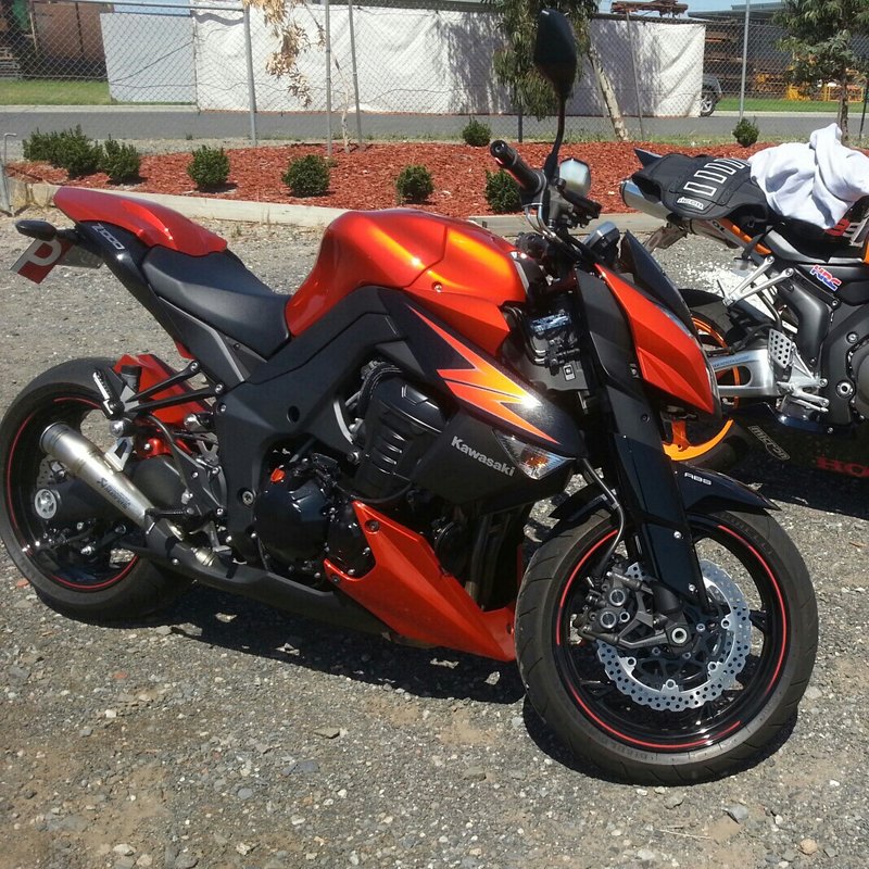 2012 Orange Z1000