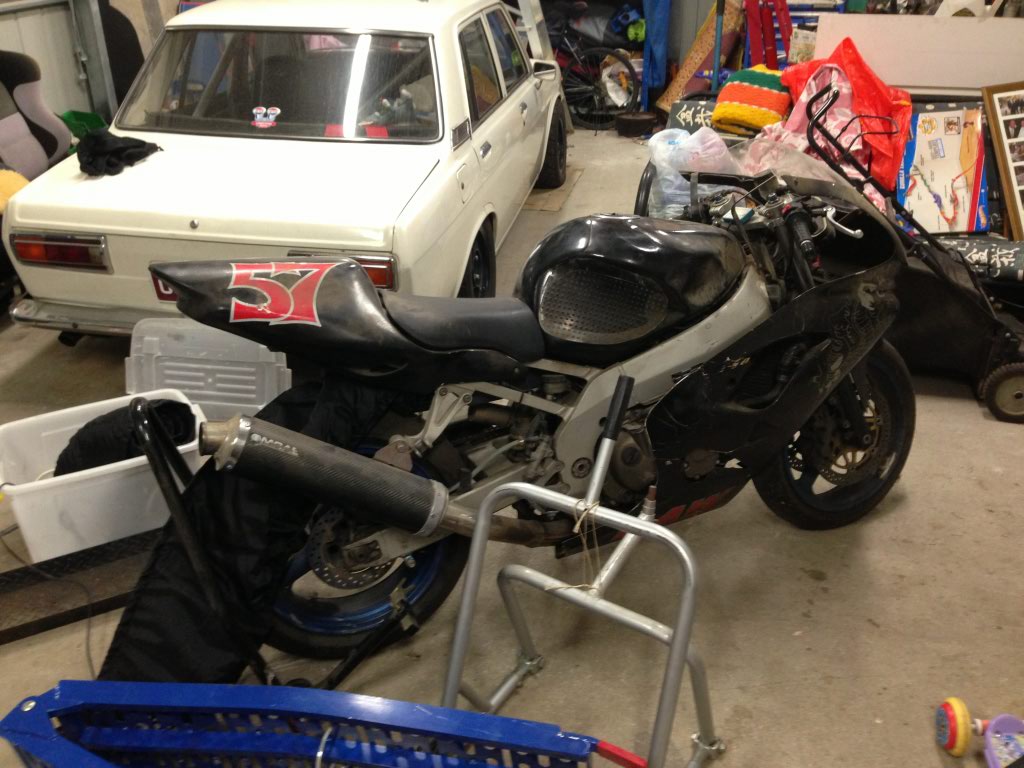 Dusty arrival after about 5 years in storage