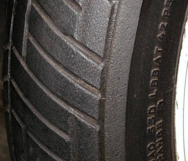 I want to get my money's worth so I try to use all the tread