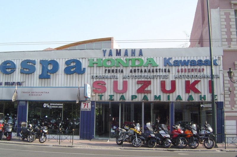 Athens Kawasaki
<br />and Suzuki and whoever