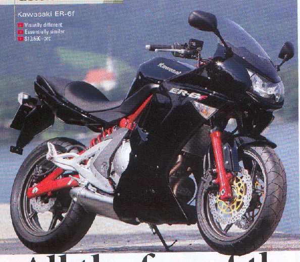 ER6 f - A very tidy little rig, worth a look if you are in the market for a mid-range sports/commuter...