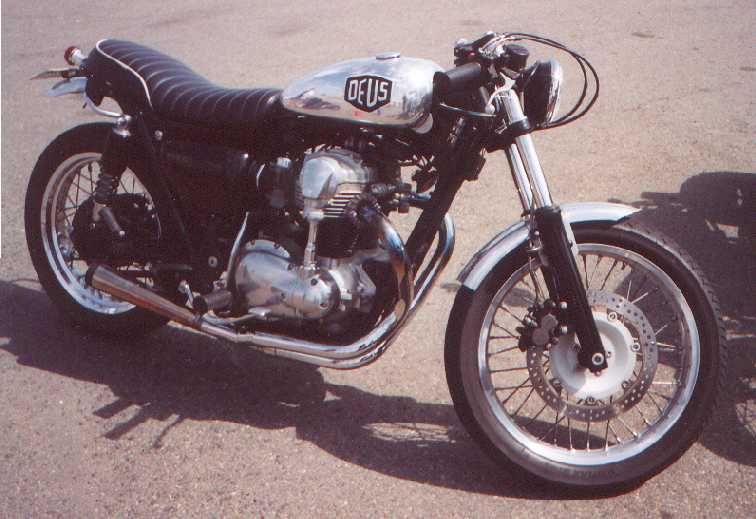 W650 Kawasaki Custom.