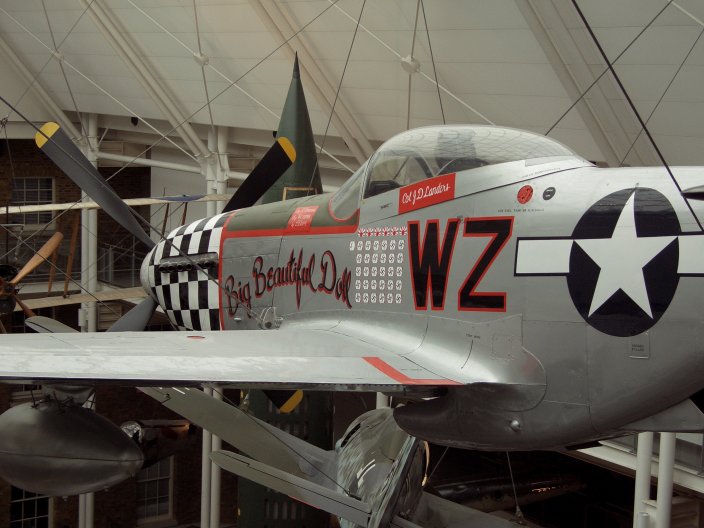 The front half of one of the most beautiful planes ever made - P51D Mustang.jpg